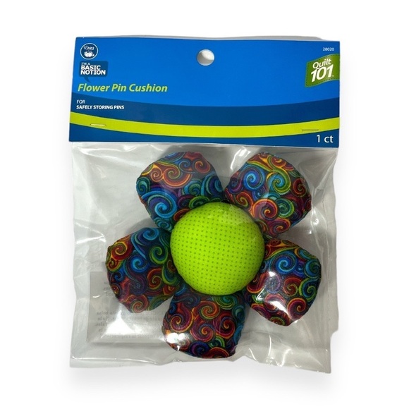 Dritz’s Flower Sewing Pin Cushion Basic Notion Pin Storage - Picture 2 of 3